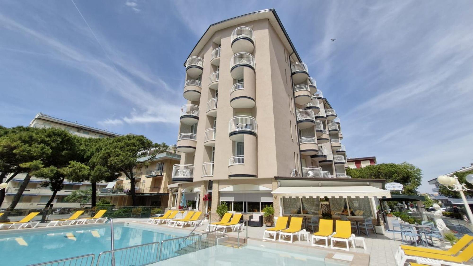 Hotel Stockholm Lido di Jesolo Eksteriør bilde